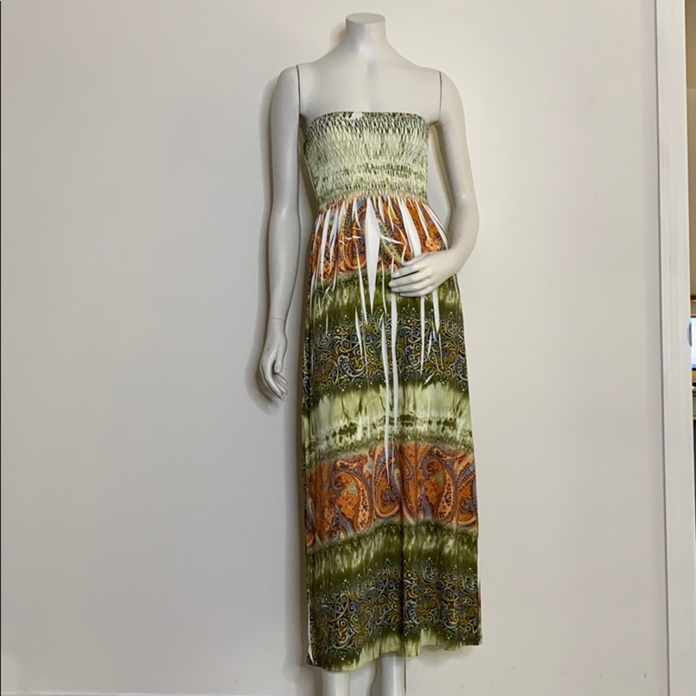 Voll Strapless Dress